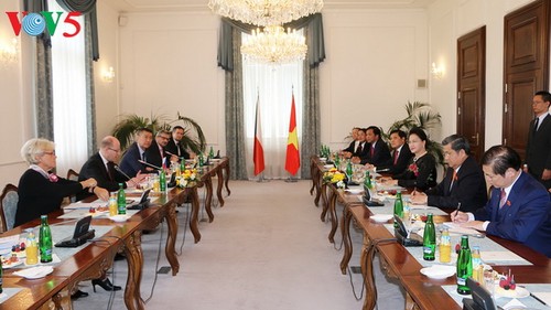 Vietnam's top legislator meets Czech leaders - ảnh 1